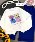 کراپ شلوار چهارگل (سایز۵۵_۶۰)