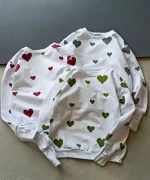بلوز شلوار فینگر دار قلبی - Image 6