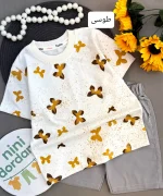 تیشرت شلوارک پروانه - Image 7
