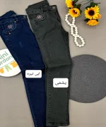 شلوار لی کتان اسکینی - Image 4