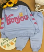 بلوز شلوار دخترانه bonjour - تصویر 2